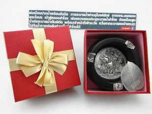  泰国特色锡浮雕烟灰缸大号精装工艺品礼盒男士生日最佳礼物促销