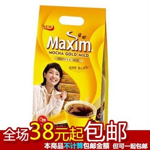  T 韩国咖啡麦馨咖啡maxim咖啡三合一速溶咖啡进口咖啡摩卡100