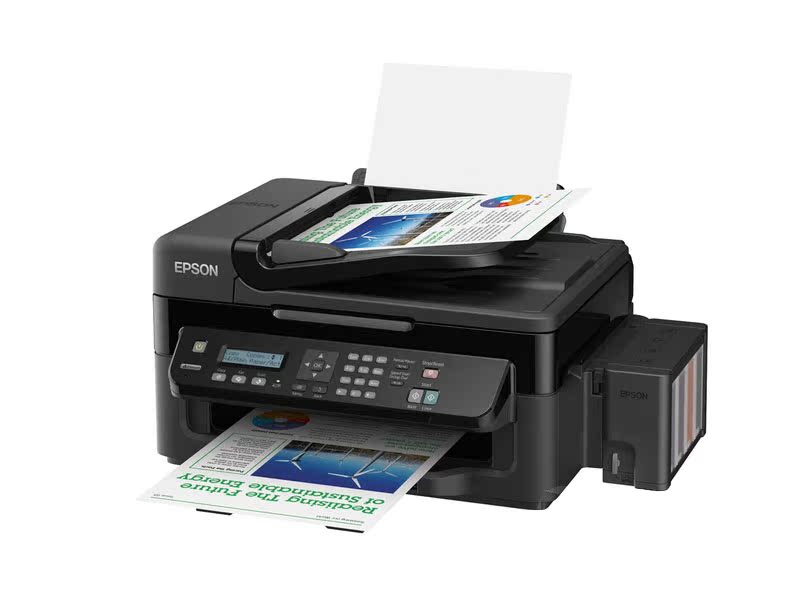 EPSON Epson L558 ink bin type integrated machine print copy scan fax WIFI for L551