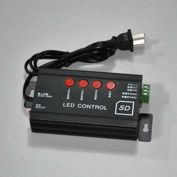 LED全彩外露灯控制器C1,发光字控制器,SD卡控制器,可带2048灯|msdalam kategori keluarga memasang ibu, sumber cahaya, sumber cahaya LED, lampu tunggal LED - dari Buy2taobao.com untuk memberikan perkhidmatan ejen Taobao profesional membeli