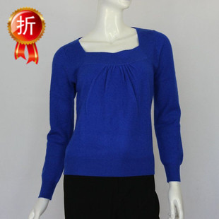 【aaboxuan】扑克游戏套头衫 修身型V领纯山