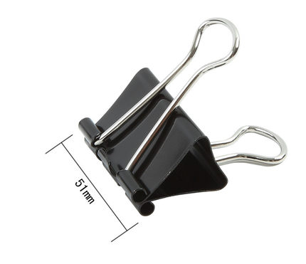 51mm Black binder clips 9541 Dovetail clamp 1# Paper clips Large Pteris Fishtail clip Stationery folderin the Electronic Dictionary/Electronic paper book/Stationery , Binding Supplies , Purse/Binder Clips category - from Buy2taobao.com to provide professional Taobao agent buy service