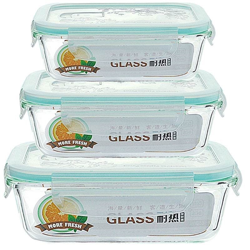 特价包邮耐热饭盒密封便当盒饭盒碗微波炉专用 密封玻璃保鲜盒。|msdalam kategori pinggan mangkuk, pemeliharaan bekas/bekas pemeliharaan, crisper - dari Buy2taobao.com untuk memberikan perkhidmatan ejen Taobao profesional membeli