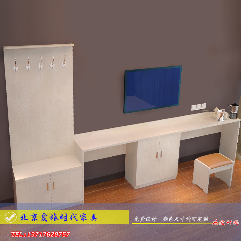 酒店全套客房家具 出租房屋单身公寓客栈用电脑桌 宾馆橱子电视柜在类目 商业/办公家具, 酒店家具, 酒店桌椅中 - 来自Buy2taobao.com提供专业的淘宝代购服务