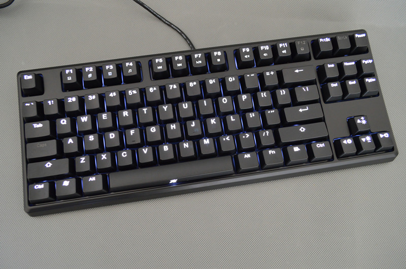 Total-87 Hero Kay four-generation no rush mechanical keyboard mixed light elite limited edition Black Green Black shaft