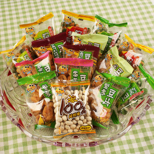  【淘豆】原味松子仁 豆片零食组合礼包330g 特价