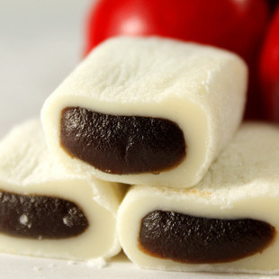  全新包装 台湾进口 雪芝恋麻薯 纯手工制作 双重口味 红豆味