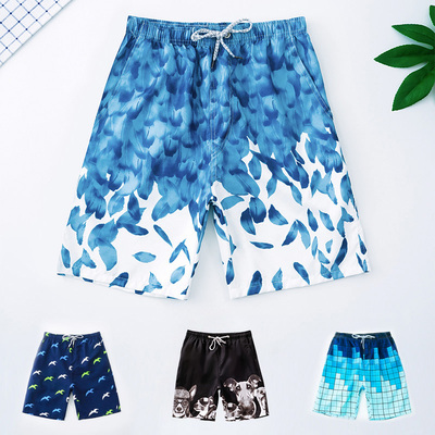 泳裤男平角五分沙滩裤防尴尬男士泳衣宽松大码温泉游泳裤游泳装备