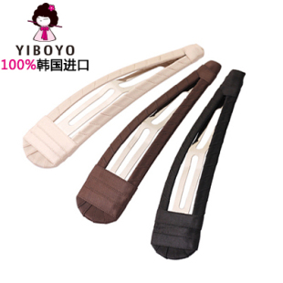  韩国YIBOYO进口发饰品 经典纯色时尚发夹 边夹 掰掰夹 BB夹 头饰