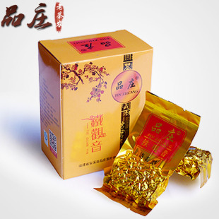 买一送二 品庄茶叶 福建安溪铁观音 新茶 铁观音清香特级70克包邮