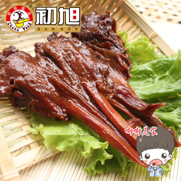 温州特产初旭鸭下巴(鸭头去脑带鸭舌)散装500g克真空包装熟零食|ruв категории закуски/орехи/специальность, вяленое мясо/свинину, говядину/мясное закуски, утиный закуски - от Buy2taobao.com для оказания профессиональной услуги покупки агента Taobao
