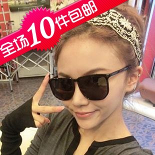  1656 蕾丝发箍 韩版发卡宽头箍发箍宽边蝴蝶结发箍发带发饰