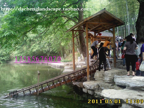 防腐木水车 踏板水车 脚踩水车 手摇水车 水龙车