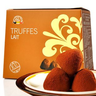  特价包邮 比利时进口德菲丝松露巧克力 浓郁奶香200g零食品