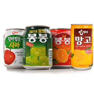  韩国进口 海太 果汁饮料 苹果 芒果 橘子 葡萄 952ml 江浙沪2份包