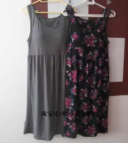 外贸原单BRA<em>带胸罩背心</em>长裙 <em>打底</em>裙 免穿文胸