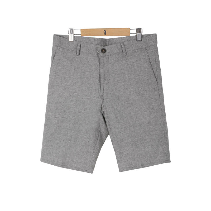 夏季清仓 男士休闲<em>短裤</em> 棉麻<em>材质</em> 三色 修身款 