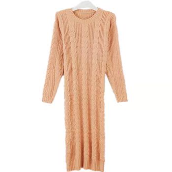 连衣裙<em>搭配</em>_BBJEJ特价 秋冬新款 <em>超长</em>复古套