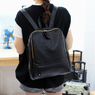  真皮女包双肩韩版特价秋冬新款背囊背包旅行头层牛皮学生包