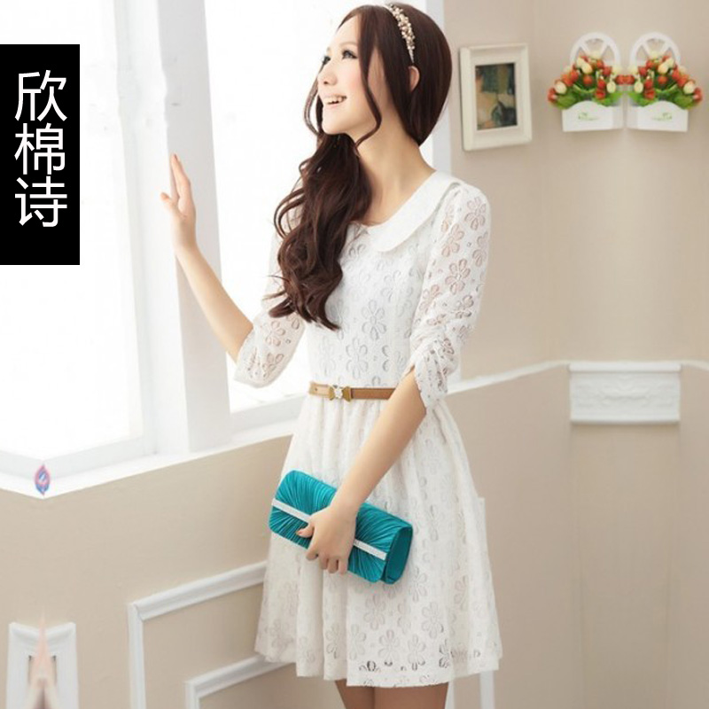 韩版新女装娃娃领...