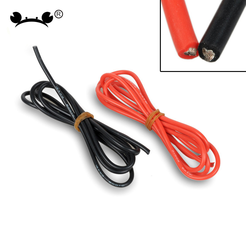Crab Kingdom High temperature resistance Silicone wire Wire model 26 , 16 , 14 , 12AWGin the Toy/Childs/Puzzle/Building block/Model , Other Toys category - from Buy2taobao.com to provide professional Taobao agent buy service