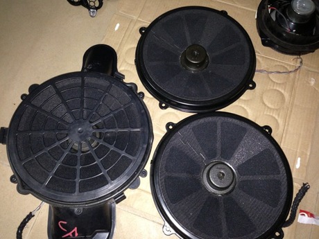 原装拆车正品进口奔驰220座椅纯重低音喇叭.低