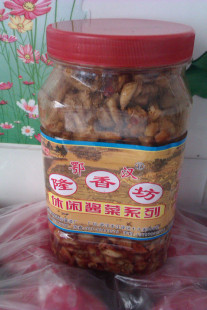  鄂汉武汉/隆香坊休闲酱菜/下饭神器/萝卜/麻辣丁750g