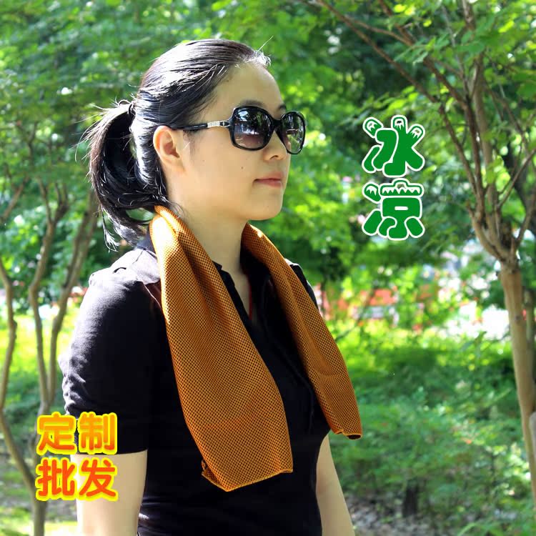 Cold towel motion Bodybuilding Sweat towel Sunscreen Icy glove Manufactor customized logo Mixed batch generation of fatin the Sports/Yoga/Fitness/Fans supplies , Badminton , Sports Towel category - from Buy2taobao.com to provide professional Taobao agent buy service