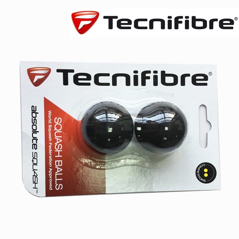 Tecnifibre泰尼飛壁球專業雙黃點壁球競比賽訓練初中級壁球拍用球在類目 運動/瑜伽/健身/球迷用品, 壁球, 壁球中 - 來自Buy2taobao.com提供專業的淘寶代購服務