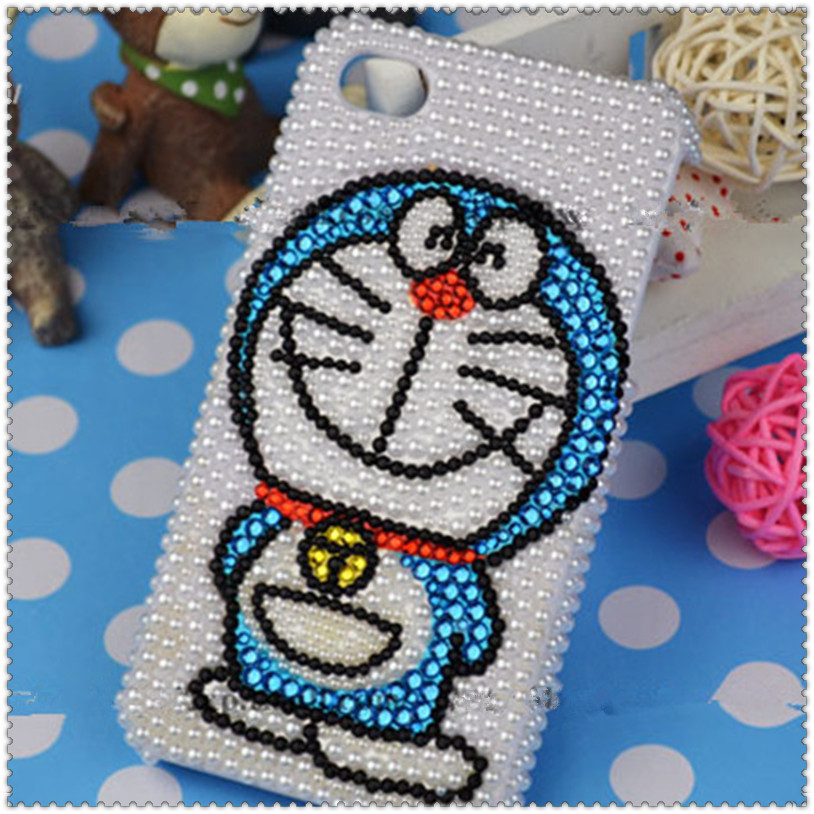 機器貓iphone6 plus水鑽手機殼叮當貓平面彩膜珍珠手機殼成品diy在類目 個性定製/設計服務/DIY, 數碼配件定製, iphone殼/保護套定製中 - 來自Buy2taobao.com提供專業的淘寶代購服務