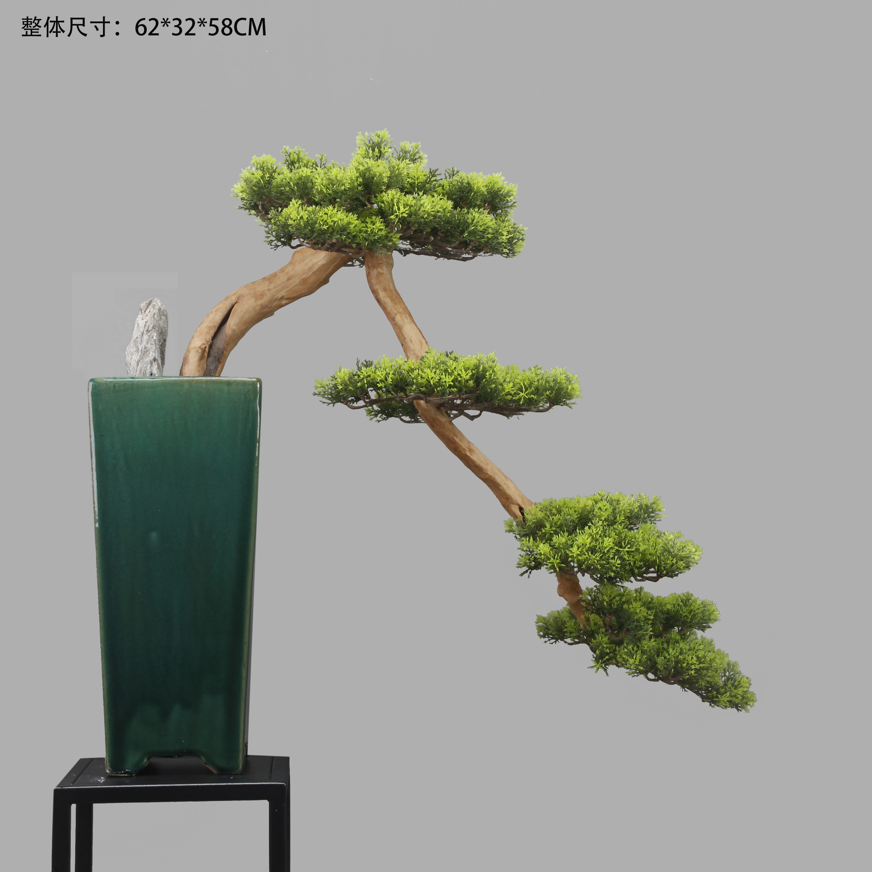 New Chinese style simulation Welcome Song Thuja Pine Cliff modelling Japanese Restaurant Restaurant Tearoom Open House Decorationin the Home accessories , Vase/Flower/Artificial flowers/Imitation jewelry , Artificial flowers/Artificial flower category - from Buy2taobao.com to provide professional Taobao agent buy service