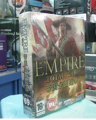 策略游戏 盒装 帝国全面战争 PC电脑游戏软件