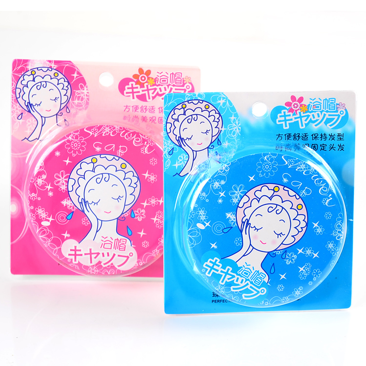 Selling Cartoon shower cap Good quality Japanese Cartoon shower cap thickening Waterproof shower cap blue powder Optionalin the Family/Personal Cleaning Tools , Personal care cleaning appliances , Shower cap category - from Buy2taobao.com to provide professional Taobao agent buy service