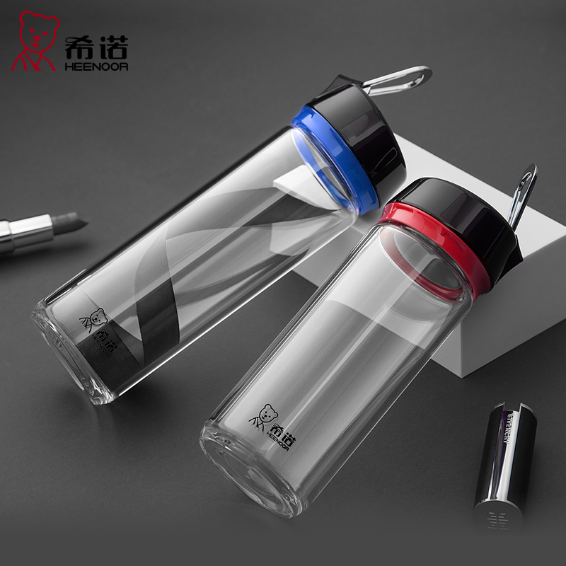 希诺单层水晶玻璃杯创意便携提手水杯带盖防漏女士茶杯7510/7511在类目 餐饮具, 杯子/水杯/水壶, 玻璃杯中 - 来自Buy2taobao.com提供专业的淘宝代购服务