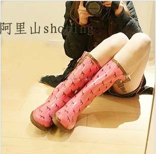 品牌时尚舒适女士雨靴 雨鞋水鞋成人女式韩版高筒中筒雨鞋|ruв категории Женская обувь, калоши - от Buy2taobao.com для оказания профессиональной услуги покупки агента Taobao