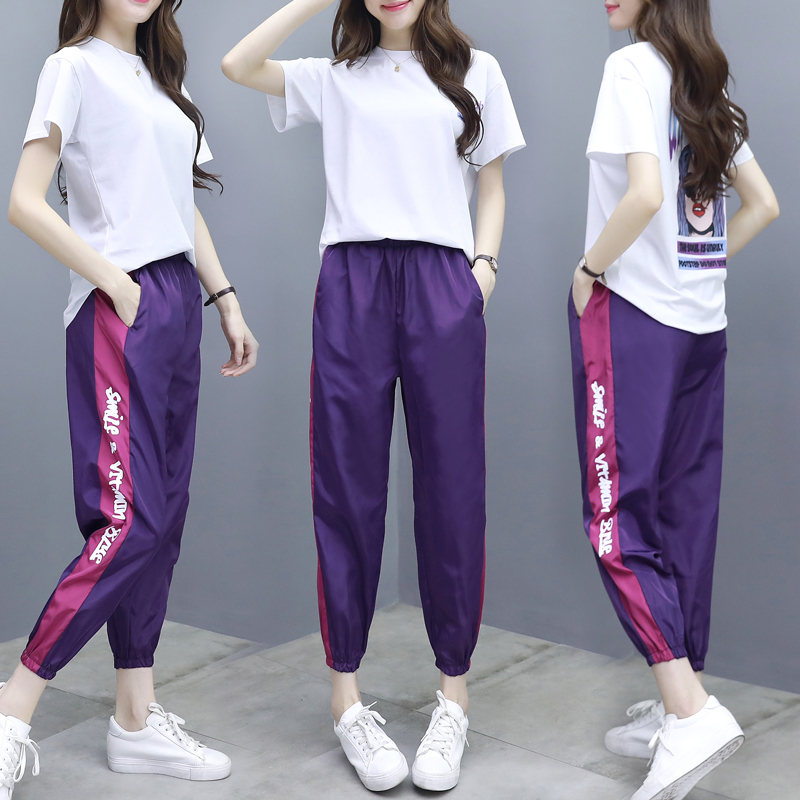 400124276 Summer wear new pattern Yujie suit Western style goddess leisure time motion student Early springin the Women's clothing/Boutique , Set/Student uniforms/Work uniforms , Leisure sports suit category - from Buy2taobao.com to provide professional Taobao agent buy service