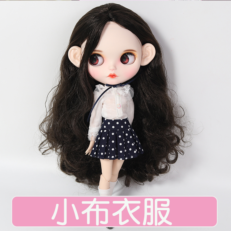 Blythe Small dolls clothes azone Li Jia Bush bjd Long sleeve T-shirt Wave Short skirt Socks suitin the Toy/Childs/Puzzle/Building block/Model , Doll/Fitting category - from Buy2taobao.com to provide professional Taobao agent buy service