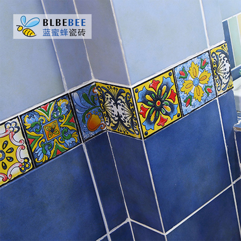 honeybee Small tiles 100 Mediterranean Sea kitchen Waistline a living room Baseboard TOILET floor tile Wall tile Threshold Stonein the Decoration main material , Ceramic tile , Antique brick (Including culture stone) category - from Buy2taobao.com to provide professional Taobao agent buy service