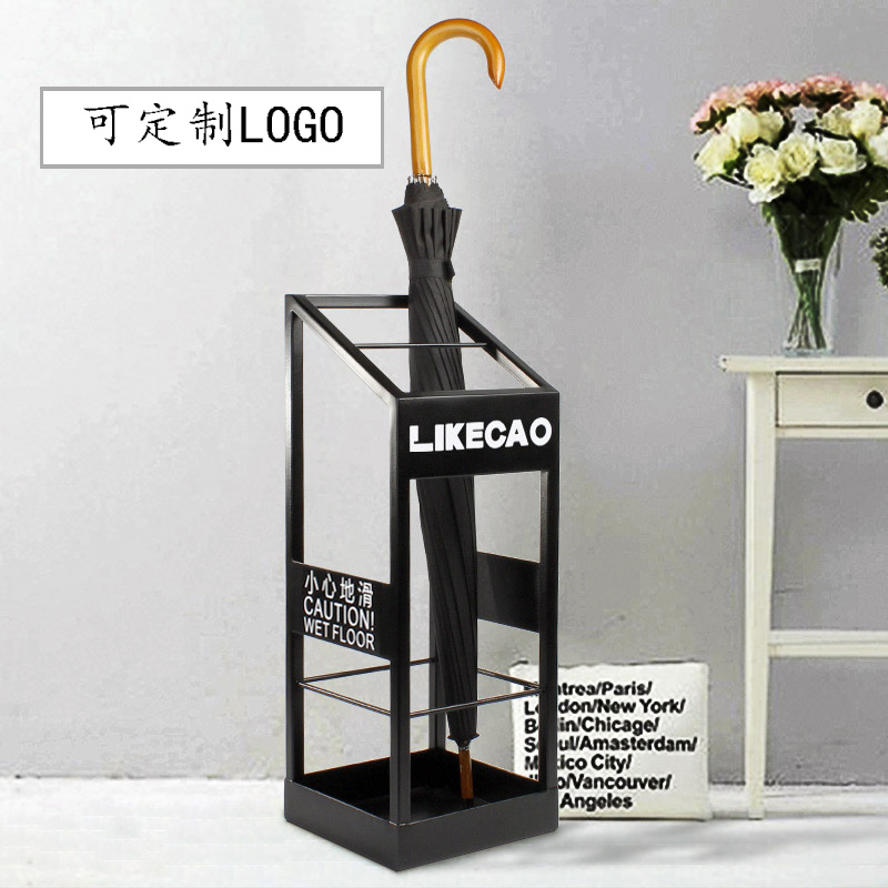 Umbrella rack customization originality Lobby hotel Umbrella stand fashion Iron art Umbrella barrel supermarket chain Umbrella Storage rackin the Residential furniture , Shelf , Home Umbrella Stand category - from Buy2taobao.com to provide professional Taobao agent buy service