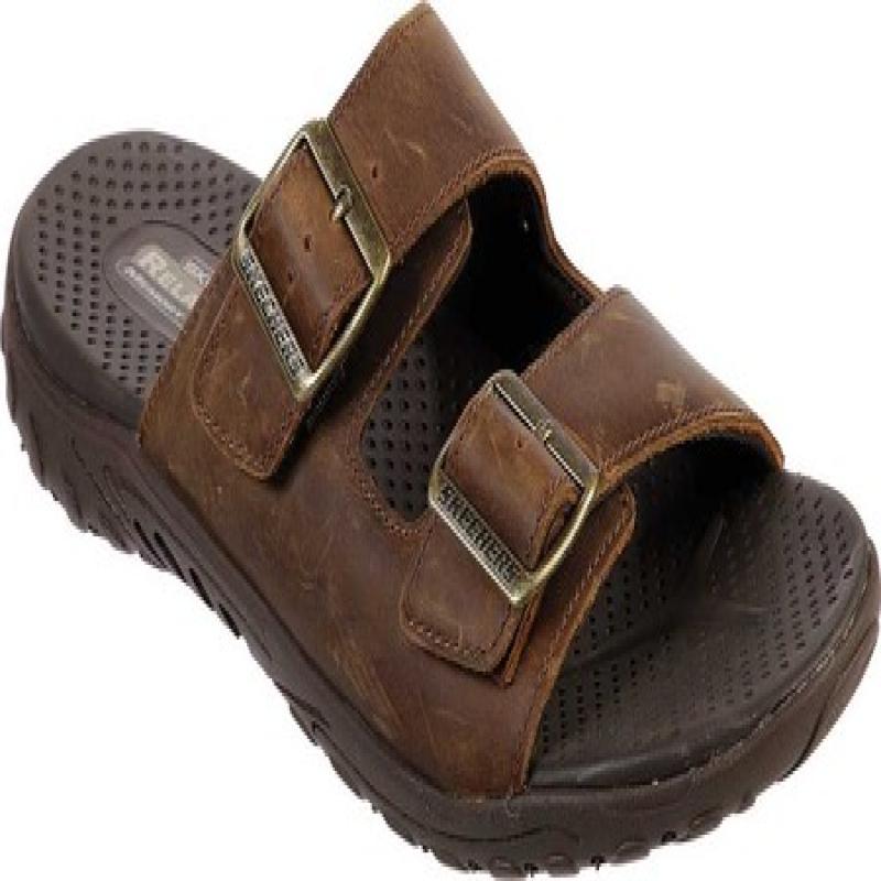 Skechers/斯凯奇男拖鞋牛皮夏季清凉舒适百搭简约美国直邮872029在类目 流行男鞋, 拖鞋中 - 来自Buy2taobao.com提供专业的淘宝代购服务