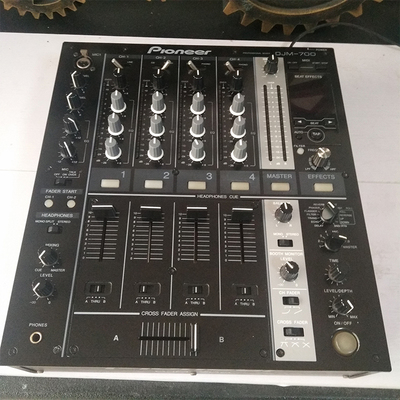 二手pioneer先锋 djm-700混音台 700 台子 dj调音台 djm-700台