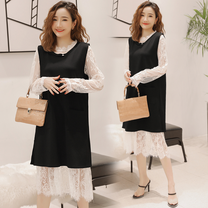 Pregnant Advanced 45678 maternity dress Fashionable Spring and autumn season Korean Edition Chao Ma Easy Largein the Maternity/Maternal supplies/Nutrition , Maternity , Dress category - from Buy2taobao.com to provide professional Taobao agent buy service