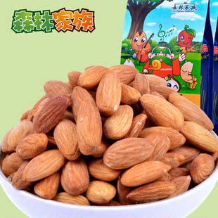  【森林家族_巴旦木仁】 坚果零食特产精选美国无壳大杏仁238g