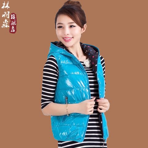 正品<em>女马夹</em> 冬 2013新款韩版时尚马甲秋冬女款