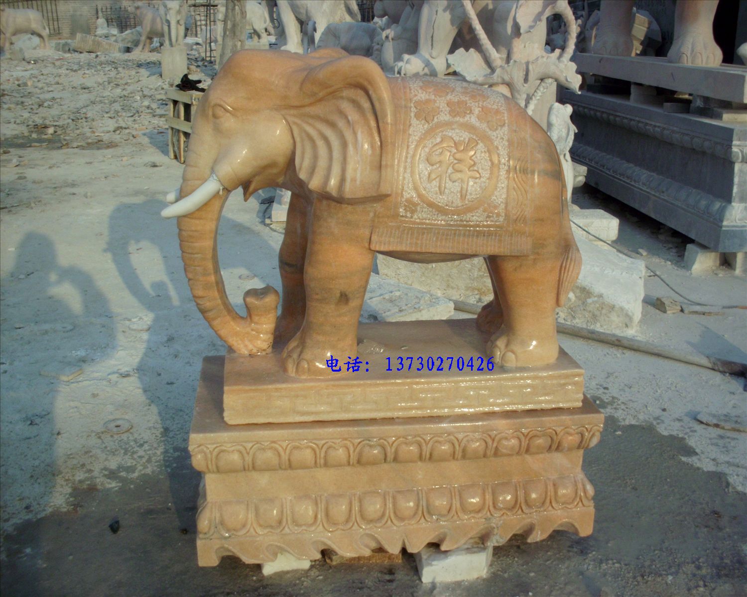 Stone elephant Stone elephant Stone elephant Graven image Exquisite elephantin the Basic building materials , Natural marble , Marble Products category - from Buy2taobao.com to provide professional Taobao agent buy service