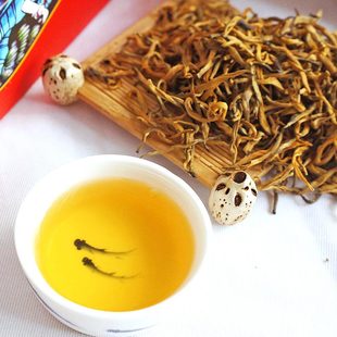  云南红茶 金丝皇滇红 特级金丝全芽头红茶 红茶中的 极品皇芽