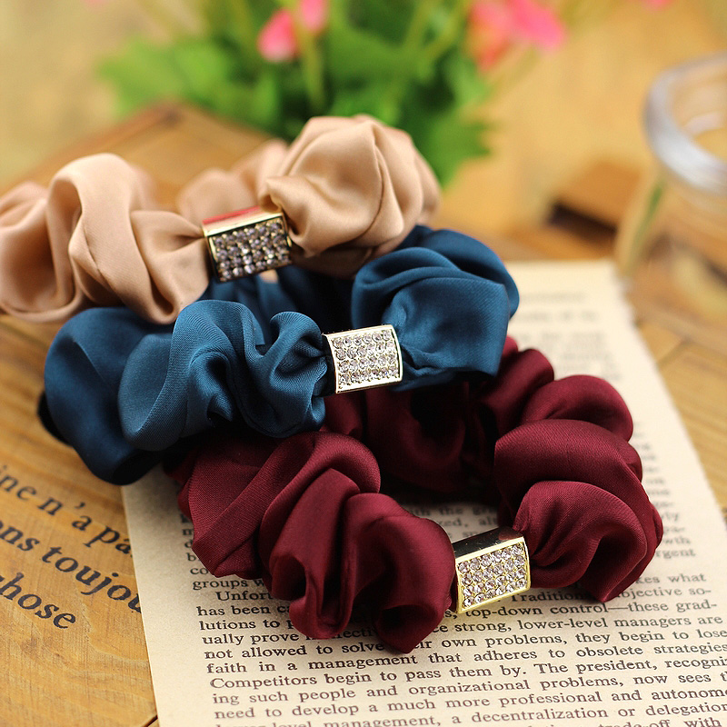 金属方扣水钻发绳...