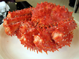  超级野生帝王蟹熟冻阿拉斯加进口深海水产品皇帝蟹脚武汉市内包邮