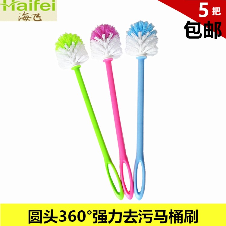 Round Toilet brush lengthen non-slip Handle toilet Restroom Spittoon clean brush Dead space decontamination Stiff brushin the Family/Personal Cleaning Tools , Sanitary appliances/Bathroom accessories , Toilet/Toilet brush category - from Buy2taobao.com to provide professional Taobao agent buy service