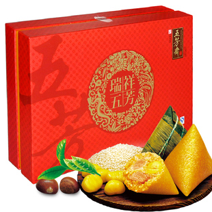  包邮五芳斋瑞祥五芳粽子手提礼盒 嘉兴端午节粽子 端午必备1500